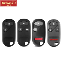 Hardingsun เปลือก Kunci Remote Mobil Fob เคสสำหรับ Honda Civic CRV Accord Jazz 2003 2004 2005 2006 2007 2008 2009 2010 2011