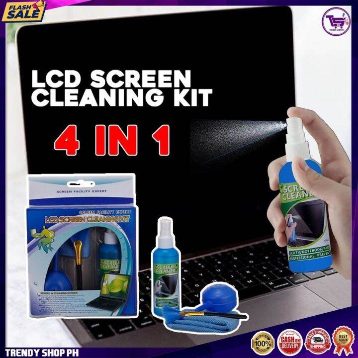 Original 4in1 Screen Facility Expert Lcd Screen Cleaning Kit For Laptop