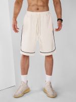 Sports leisure American loose big yards 5 minutes of pants men quick-drying waffle shorts street fashion pants in basketball