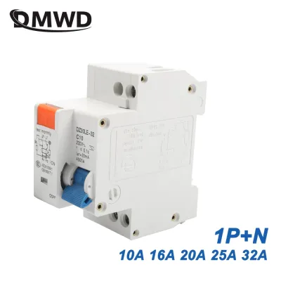 1pn Dz30le-32 Dpnl 25a 20a 10a 230V 50/60Hz เบรกเกอร์กระแสไฟตกค้างที่มีการป้องกันมากกว่า Rcbo