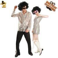 [COD] Couple Disco Costumes Performance Masquerade