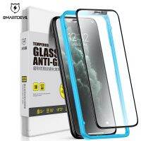 SmartDevil Matte Tempered Glass for iPhone 14 13 Pro Max 12 11 X XS 7 8 Plus Full Cover Screen Protector 3D Curved Soft Edge