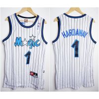 PUTIH Jersey BASKET NBA CLASSIC HWC MAGIC 1 PENNY HARDAWAY White Line