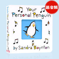 Your personal Penguin your private Penguin original English picture book famous Sandra Boynton Picture Book Master cardboard book hole book picture story book for English Enlightenment cognition of children aged 0-4