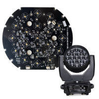 ZCX160 LED 19X15W RGBW Beam Wash Zoom Moving Head Light อุปกรณ์เสริมอะไหล่ LED Panel Board