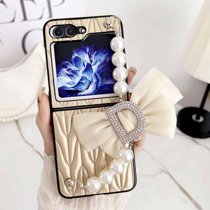 sheep-pattern-folding-screen-phone-case-with-butterfly-pearl-suitable-flip-for-z-5-wristband-y1h8