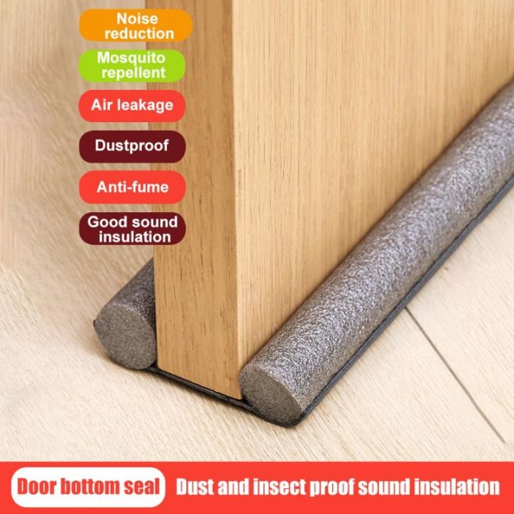 lz-95cm-door-draft-blocker-insulator-proof-noise-reduction-sound-proof-wall-panels-door-seal-strip-stopper-weather-stripping-sound