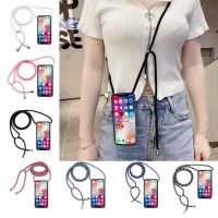 Crossbody สายคล้องเคสโทรศัพท์สำหรับ OPPO Find X2 Lite Neo A53S A55 Realme 10A 2 6 Pro 6I 6S A71 A83ปกอ่อน