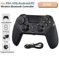 ไร้สายบลูทูธ Gamepad สำหรับอุปกรณ์เสริม PS4ควบคุมเกมสำหรับ Androidpc จอยสติ๊ก C Ontrole ที่มีฟังก์ชั่นเทอร์โบ