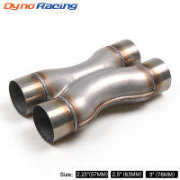 X-PIPE รถเหล็กสแตนเลส2.25 2.5 3 ระบบท่อไอเสียรถยนต์เข้า/ออก X-ไปป์ท่อไอเสียสากลปลายท่อไอเสียสี่ทาง