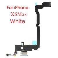 สำหรับ iPhone 7 8 Plus X XR XS Max ขั้วต่อสายแพที่ชาร์จ USB สายเคเบิลยืดหยุ่นกับแจ็คไมโครโฟนและหูฟัง LPX3765ชิ้นส่วนอะไหล่