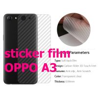 Sticker ฟิล์มคาร์บอนไฟเบอร์ลายเคฟล่า OPPO A3   สำหรับติดกันรอยด้านหลัง ออปโป เอ สาม