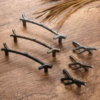 ❄✔▣ Fashion Tree Branch Twig Cupboard Wardrobe Closet Door Pull Furniture Handle Kitchen Cabinet Handles Drawer Knobs Door Pulls