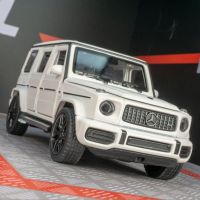 1:32 Benzs G63 G65 SUV Alloy Car Model Diecast Metal Off-road Vehicles Car Model Simulation Sound and Light Collection kids Gift Die-Cast Vehicles