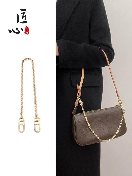 suitable-for-lv-presbyopia-three-in-one-mahjong-coin-purse-chain-shoulder-strap-decoration-armpit-bag-accessories-single-purchase