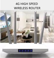 4G เราเตอร์ ใส่ซิมปล่อย Wi-Fi 300Mbps 4G LTE Wireless Router รองรับ 4G ทุกเครือข่าย รองรับการใช้งาน Wifi ได้พร้อมกัน 32 users(BR)