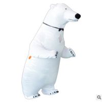 Polar Bear Inflatable Costume Mascot Costume Animal Fantasia Adult Halloween Carnival Birthday Party Cosplay Costume Women