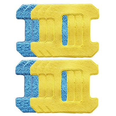 30Pcs Rubbing Mop Pads for Hobot 298 Window Cleaning Robot Accessories Rag Microfiber Material Wet Cleaning+Dry