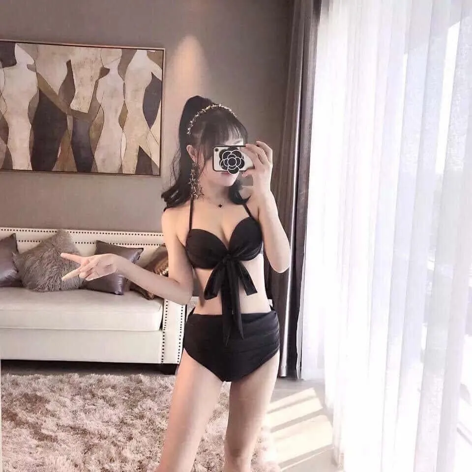 Bikini 2 Mảnh Hàn Quốc, Áo Tắm Cột Nơ Siêu Xinh | Lazada.Vn