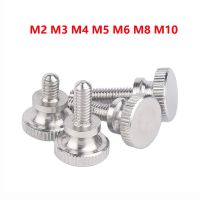 M2 M3 M4 M5 M6 M8 M10 Knurl Kepala langkah tinggi mengencangkan tangan menyesuaikan sekrup jempol 304 tirai Stainless Steel baut kunci kaca dinding