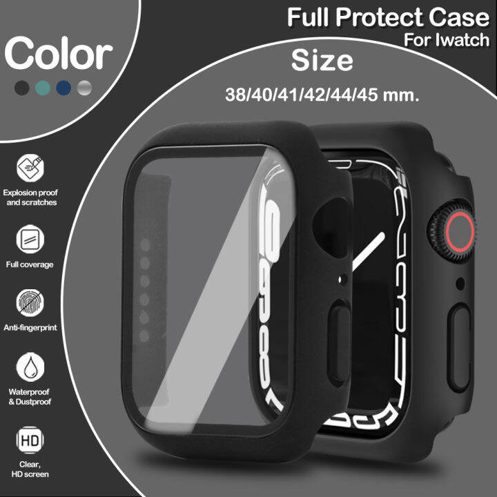 Case + Tempered Film Compatible Apple Watch Case for Apple Watch 38mm