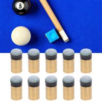 Billiard Cue Tips Small and Light Pool Cue Tips with 2 Different Sizes for Balls Club Replacement for Most People