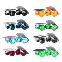 Portable  Board  Roller Road  Board Skates Anti-  Skates Beginner board Professional Mini Training Equipment