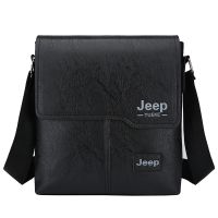 ♠❈☏ cri237 Korean Mens Bag Shoulder Bag Mens Bag Crossbody Bag Jeep Leather Bag