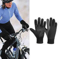 Flameer Winter Thermal S With Touch Screen Fingers - Windproof Water Resistant Warm For Running Cycling Driving Snow Skiing