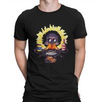 Life Of Boris Drawing T-Shirt For Men Cheburashka Hipster 100% Cotton Tees Crewneck Short Sleeve T Shirt Graphic Printed Tops