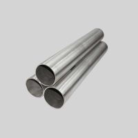 □ஐ❀ 1pcs 80/85mm OD Tube Inside Outside Polishing Seamed Pipe SUS304 Steel Sanitary Duct Hollow Through Pass Vessel 200/300/400mm L