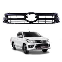 กระจังหน้าโครเมี่ยม สีดำ สำหรับ Toyota Hilux Revo ปี 2015-2019 โตโยต้า ไฮลักซ์ รีโว่ คุณภาพดี ส่งไว