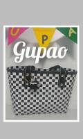 กระเป๋าสานเส้นพลาสติก Gupao(กูเป๋า)by PP handmade