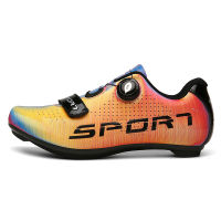 Flat Shoes road Sports Winter Route Cycling Footwear Cleat Men Road Bike Speed Sneakers Racing Women Bicycle Mountain Spd