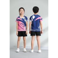 ✓ Badminton Shirt Kids Short-sleeved Jersey Sports top T-shirt