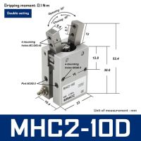 LLJLJ-Mhc2 Series Parallel Type Air Gripper Cylinder Double Acting Mhc2-6d Mhc2-10d Mhc2-16d Mhc2-20d Nhc2-25d Mhc2-32d Robot Gripper