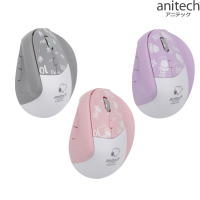 Anitech Wireless Vertical Mouse เสียงเงียบ เมาส์ไร้สาย ป้องกันข้อมือ เมาส์ รุ่น W235