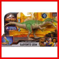 สินค้าขายดี!!! Jurassic World Sound Strike Baryonyx Grim ของเล่นแอ็กชั่นฟิกเกอร์ ไดโนเสาร์ บารีออนิกซ์ กริม รุ่น GVH65 #ของเล่น โมเดล ทะเล ของเล่น ของขวัญ ของสะสม รถ หุ่นยนต์ ตุ๊กตา สวนน้ำ สระน้ำ ฟิกเกอร์ Model