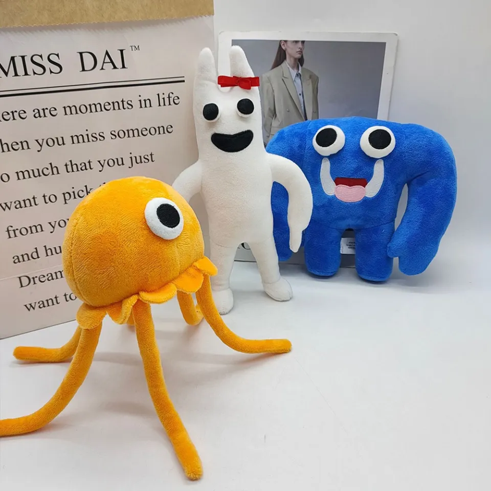 PRETTYGG】New Cartoon Garten Of Banban Soft Stuffed Plush Jumbo Josh Game  Animation Octopus Bird Monster Surrounding Dolls Toy Children's Birthday  Gifts