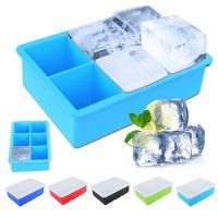 Mold With Lid Reusable Silicone Ice Mold With Overflow And Detachable Lid Flexible And Odorless GOULD