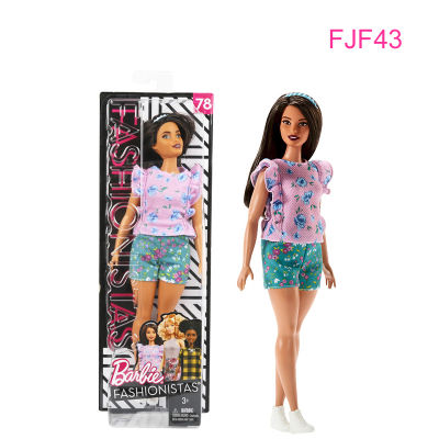 Barbie Fashionistas Doll Pineapple Pop Happy Birthday Doll Dreamtopia Princess Fairy Doll with Wings Toy for Gril Gift