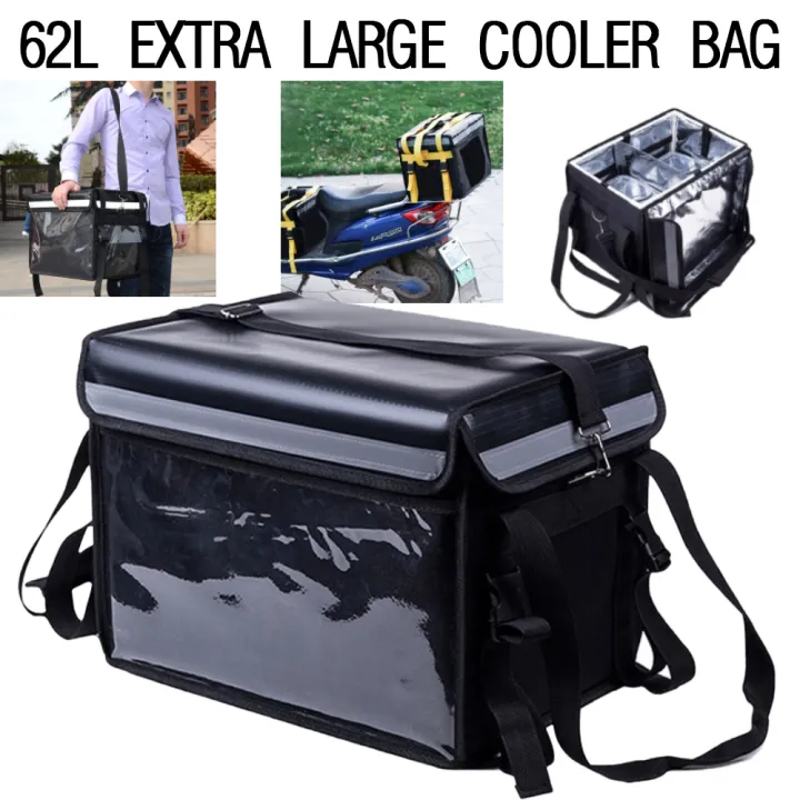 62L Extra Large Cooler Bag for Food Delivery Fresh Keeping Thermal