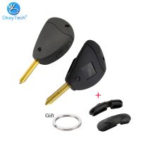 [New Changes] OkeyTech 2ปุ่ม Key Case Shell สำหรับ Citroen Evasion Synergie Xsara Xantia Remote Car Key Cover Fob ด้านข้างพร้อมปุ่มเปลี่ยน