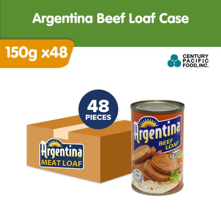 Argentina Beef Loaf 150g Pack of 48 Lazada PH