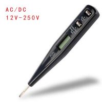 【❉HOT SALE❉】 aicairuo9588258 เครื่องทดสอบมิเตอร์ไฟฟ้าดิจิทัล Ac Dc 12-250V ที่ทดสอบเซ็นเซอร์เครื่องวัดโวลต์ใหม่