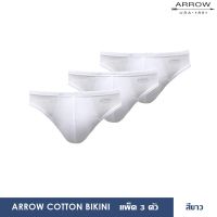 Ready to ship ARROW COTTON 100% BIKINI (Pack 3pcs) Underware for Men 4Sets