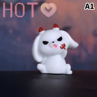 Hot? รูปแกะสลักขนาดเล็กรูปทิวทัศน์ฮาโลวีนทำจากเรซินเครื่องประดับสวนนางฟ้าขนาดเล็กรูปผีฟักทองน่ารักของตกแต่งสวน