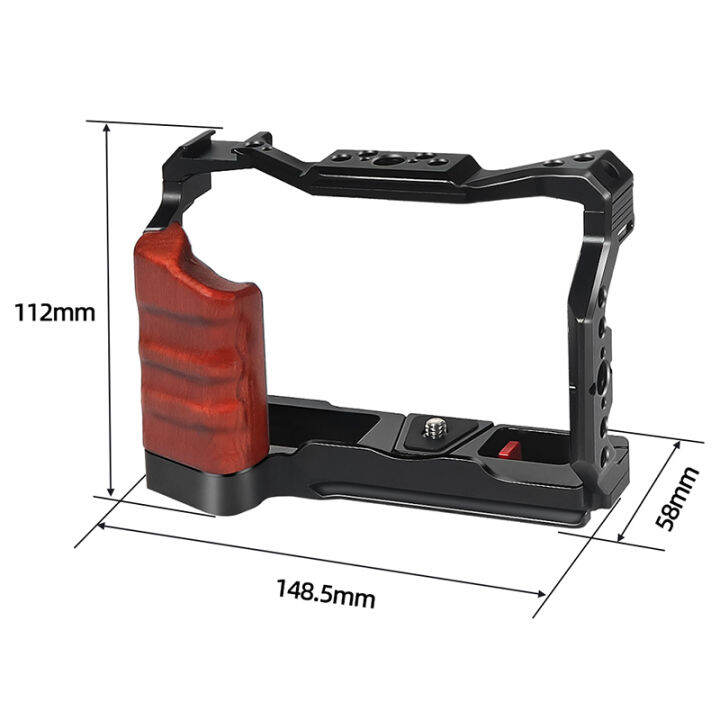 กรงกล้องสำหรับ-fujifilm-x-t5ด่วนที่วางจำหน่าย-l-แผ่นยึดผู้ถือมือจับสำหรับฟูจิ-xt5จับกล้องสำหรับ-arca-สวิสหัวขาตั้งกล้อง