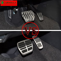 Carmilla Stainless Steel Car Pedals for Renault Scenic 2016 2017 2018 2019 2020 2021 AT MT Gas Brake Pedal Pads Cover