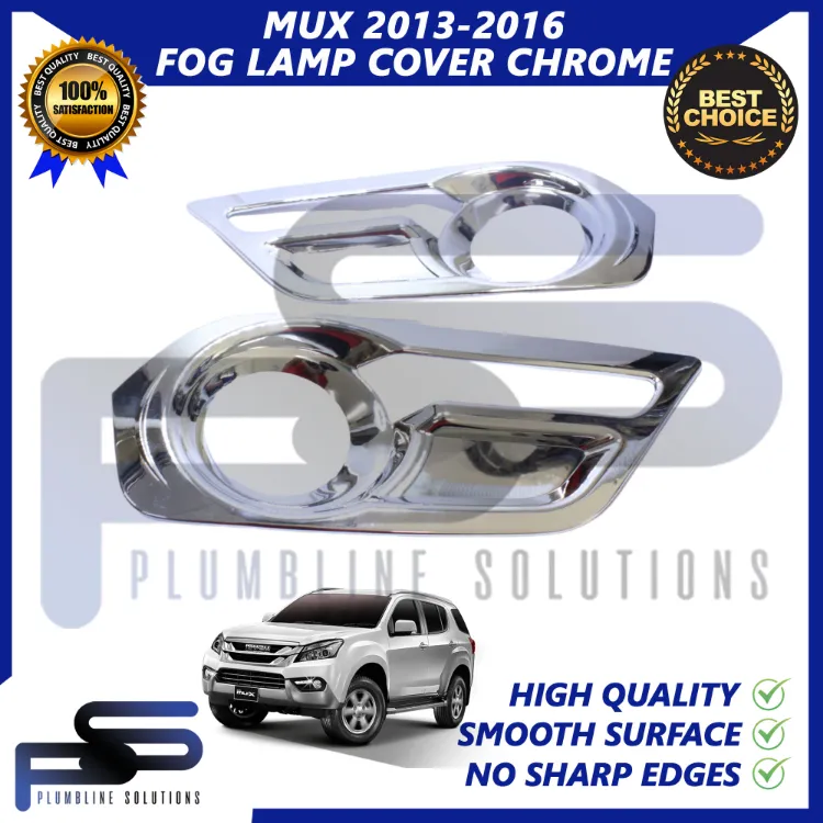 Isuzu MUX 2013 - 2017 Fog Light Cover / Fog Lamp Cover Chrome